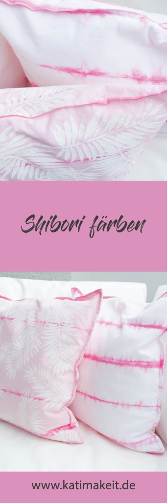 Shibori färben | DIY Kissen | Kati make it