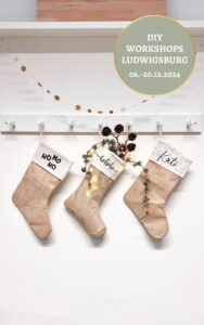 Kreativ-Workshops im Breuningerland Ludwigsburg 06.-20.12.2024: Kreative Weihnachten mit Kati Make It! | Kati Make It!